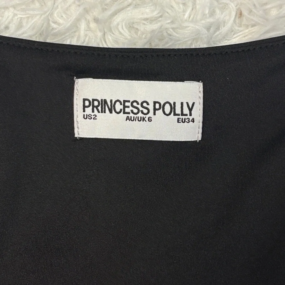 Princess Polly Maxam Long Sleeve Mini Dress Black - Picture 5 of 6